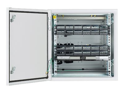 Panduit Pre-Configured Industrial Distribution Frame - network device enclosure - 12U