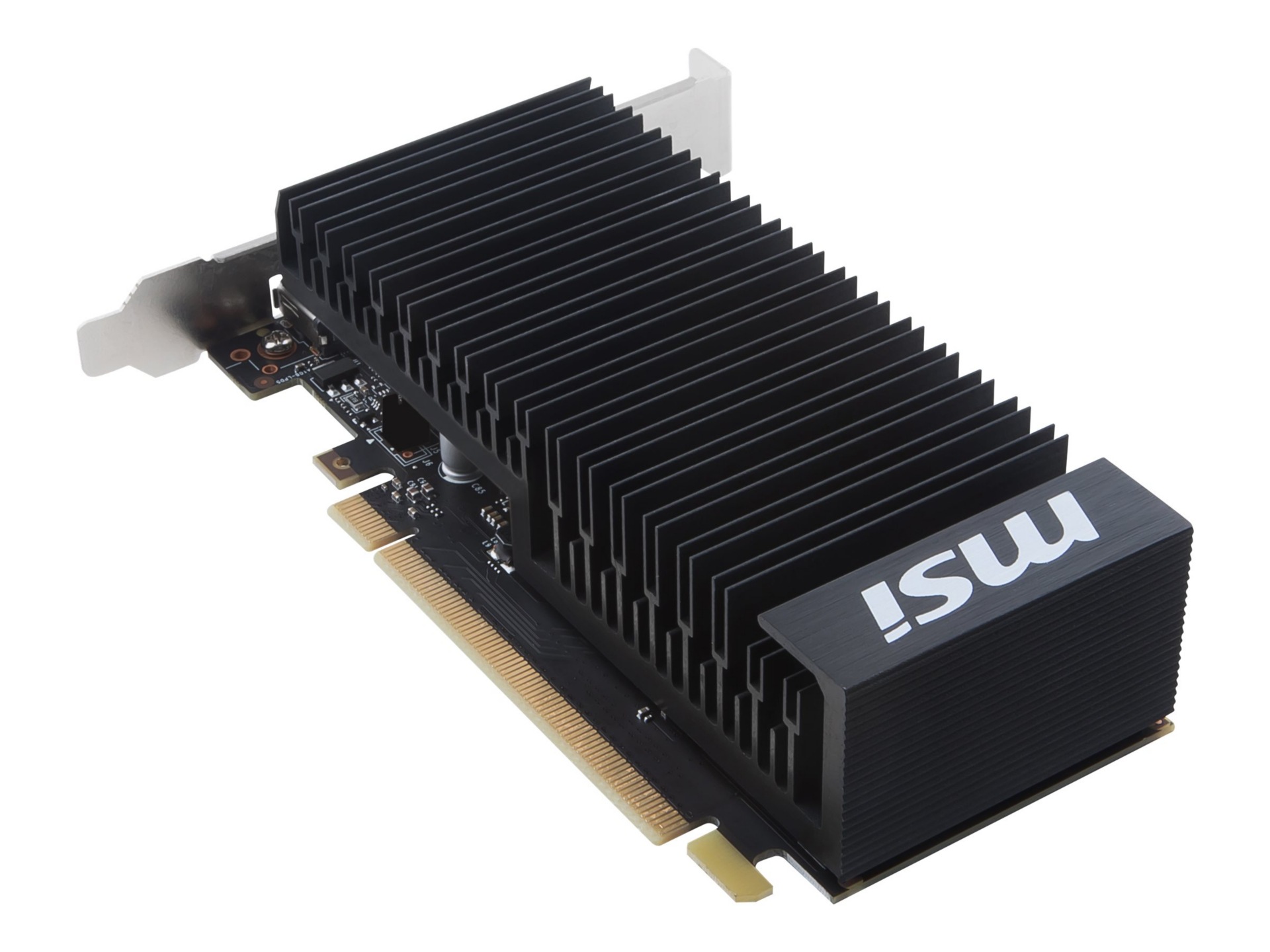 MSI GT 1030 2GHD4 LP OC - graphics card - GF GT 1030 - 2 GB