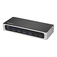 StarTech.com 7 Port USB C Hub 5Gbps 5 USB-A/2 USB-C - BC 1.2 - Self Powered