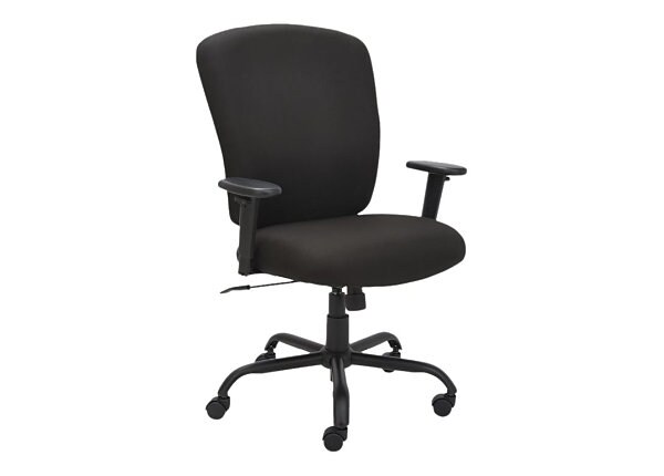 Alera Mota Series Big and Tall Fabric Chair - Black