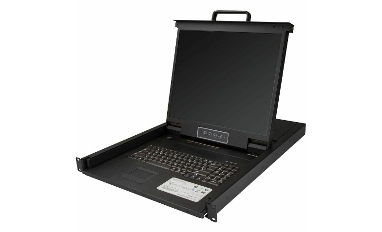 StarTech.com 8 Port Rackmount KVM Console w/ Cables - Integrated