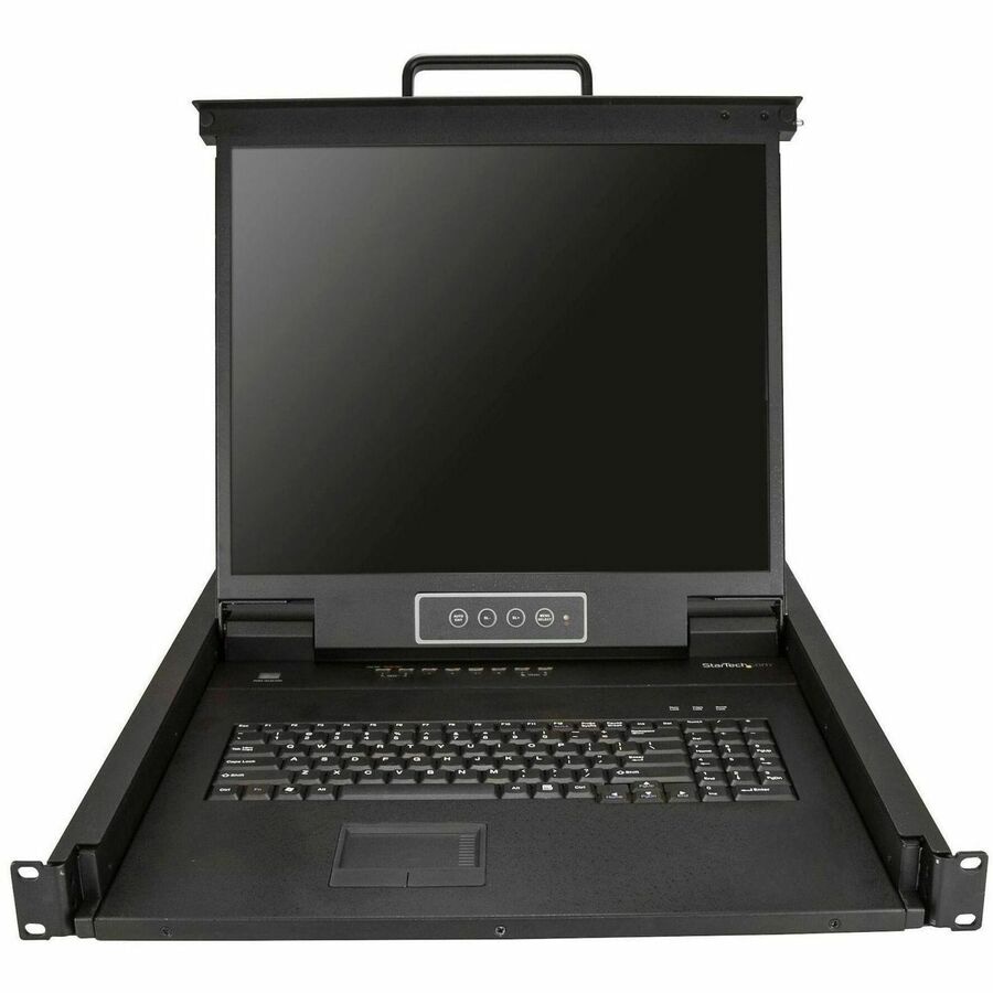Thumbnail 4 of 7 for StarTech.com 8 Port Rackmount KVM Console w/ Cables - Integrated KVM Switch w/ 19" LCD - 1U LCD KVM Drawer 50000