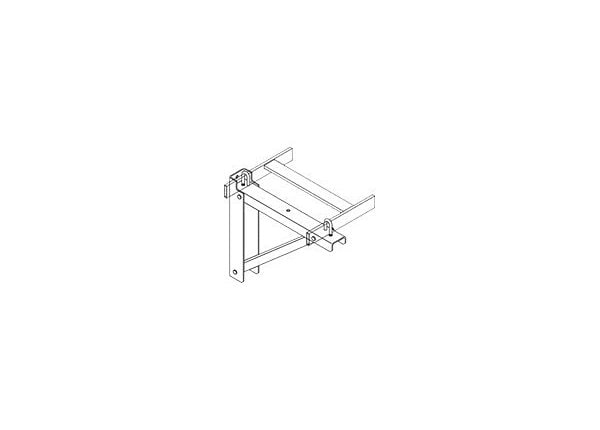 CPI Cable Runway Triangular Support Bracket - cable raceway bracket