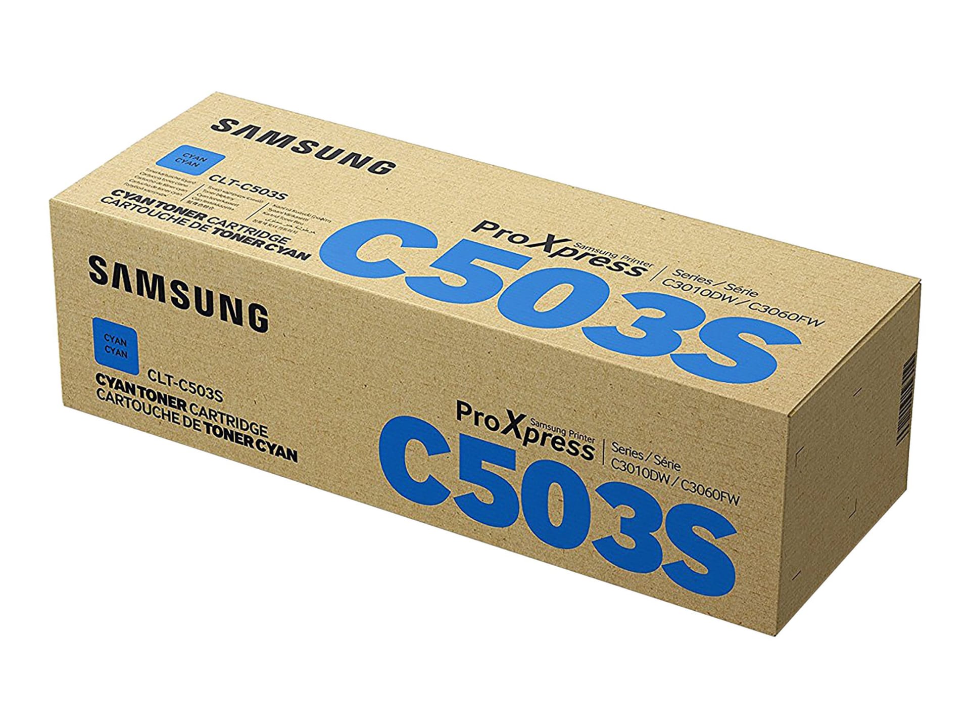 Samsung CLT-C503S - cyan - original - toner cartridge (SU024A)
