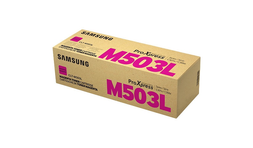 Samsung CLT-M503L High Yield Laser Toner Cartridge - Magenta - 1 Pack