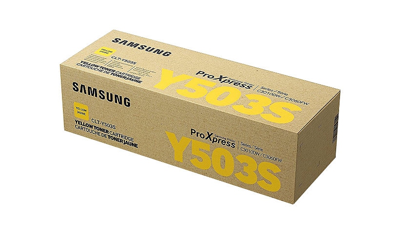 Samsung CLT-Y503S - yellow - original - toner cartridge (SU501A)