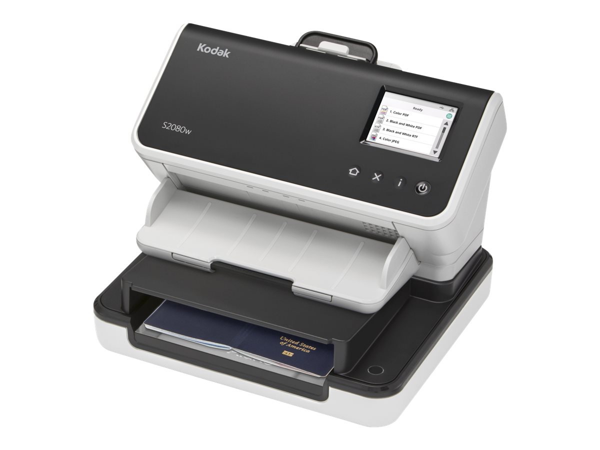 Thumbnail 6 of 13 for Kodak S2080w - document scanner - desktop - LAN, Wi-Fi(n), USB 3.1 Gen 1