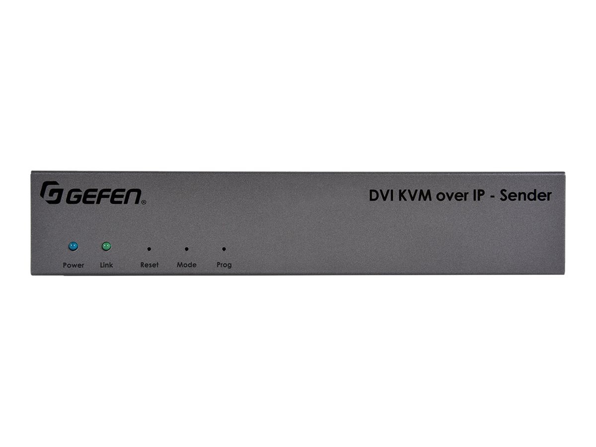Gefen DVI KVM Over IP Sender Package - video/audio/infrared/USB/serial exte