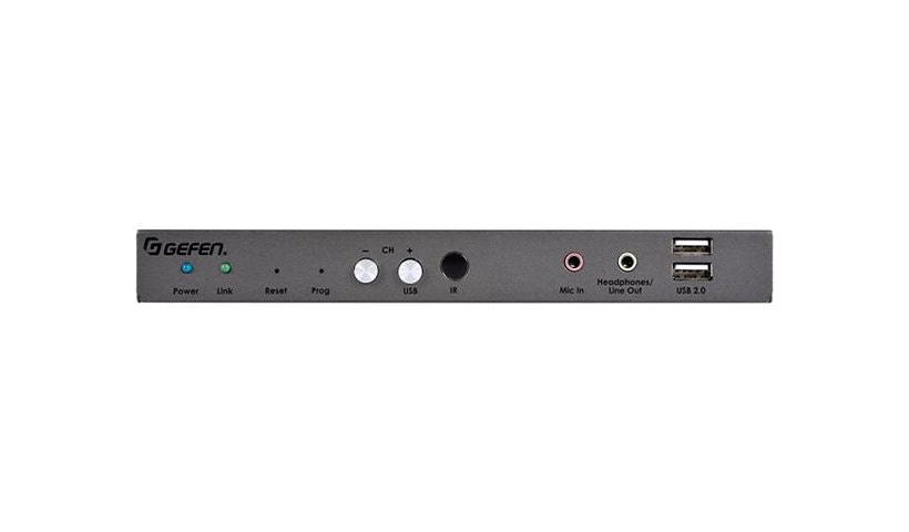Gefen DVI KVM Over IP Receiver Package - video/audio/infrared/USB/serial ex