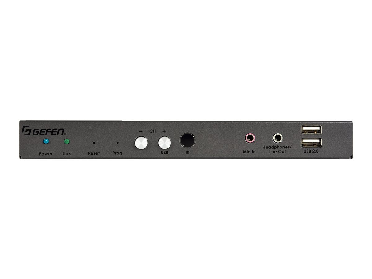 Gefen VGA KVM over IP - Receiver Package - video/audio/infrared/USB/serial extender - USB, 1GbE, RS-232, VGA