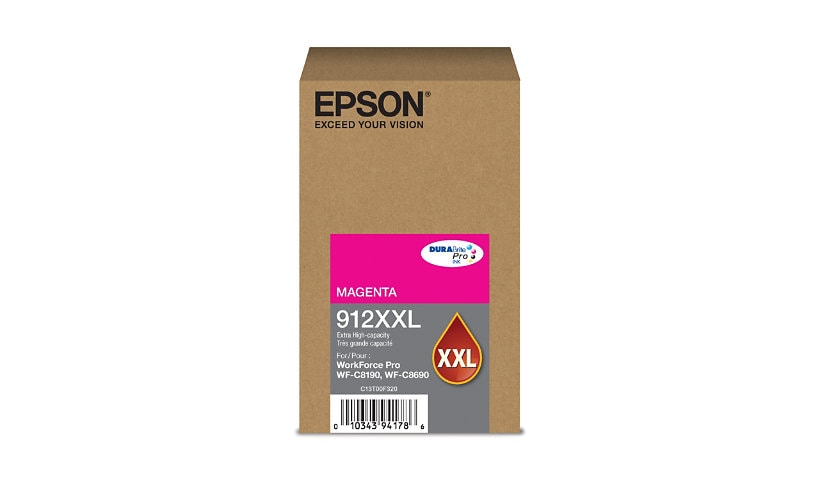Epson T912XXL - Extra High Capacity - magenta - original - ink cartridge