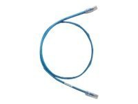 Panduit TX6A 10Gig patch cable - 14 ft - blue