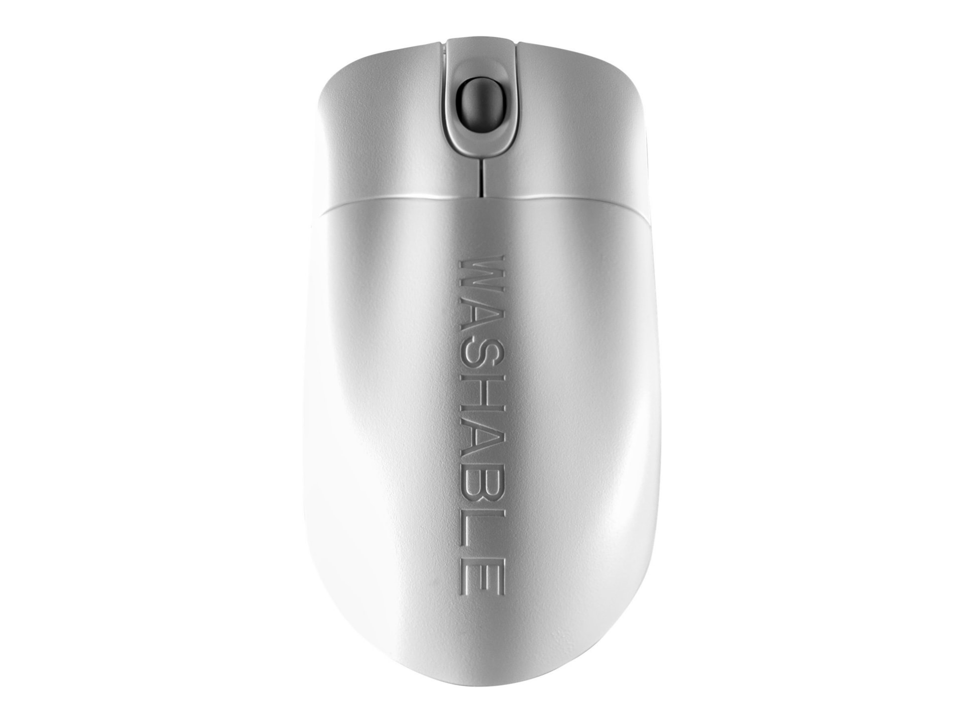 Seal Shield Silver Storm Waterproof Encrypted - mouse - 2.4 GHz - white