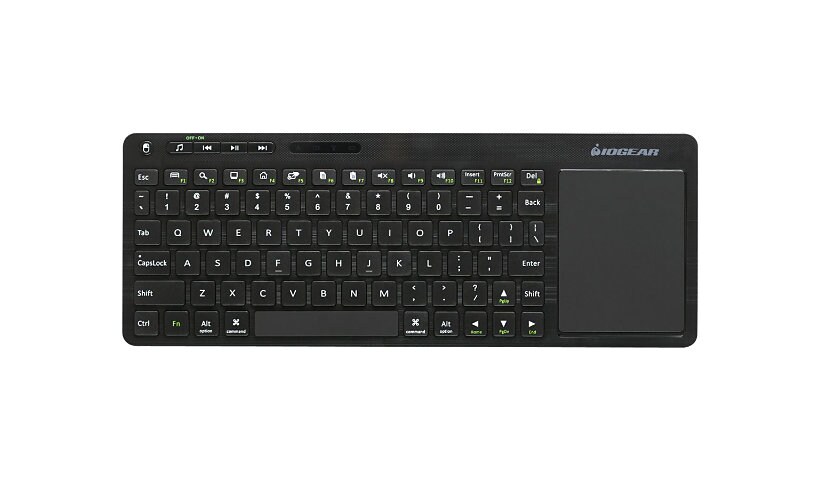IOGEAR Multimedia with Touch Pad GKM562R - keyboard - QWERTY - English