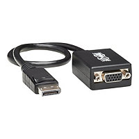 Tripp Lite DisplayPort to VGA Adapter Converter Active DP to VGA 1080p M/F 1ft 1' - video converter - black