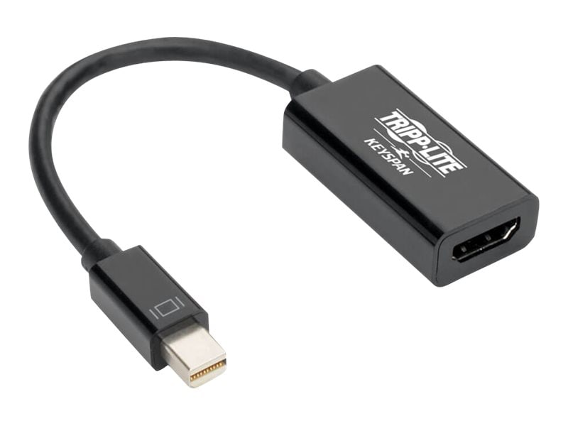 Black DisplayPort to HDMI Adaptor