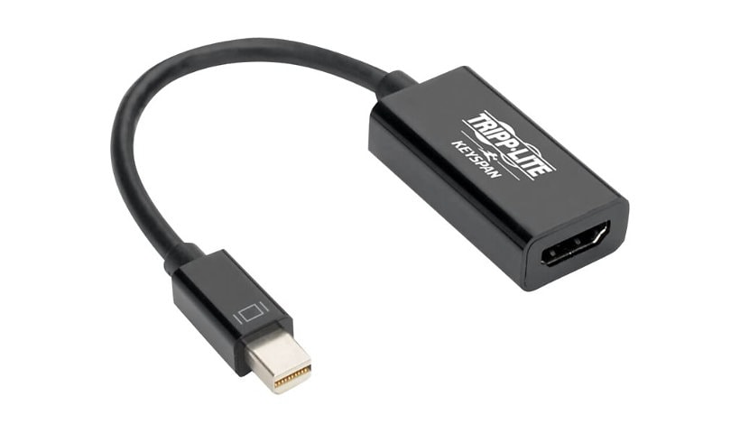 Tripp Lite Keyspan Mini DisplayPort 1.2 to HDMI Active Adapter - M/F, 4K x 2K @ 60 Hz, Thunderbolt 1/2, Black mDP to