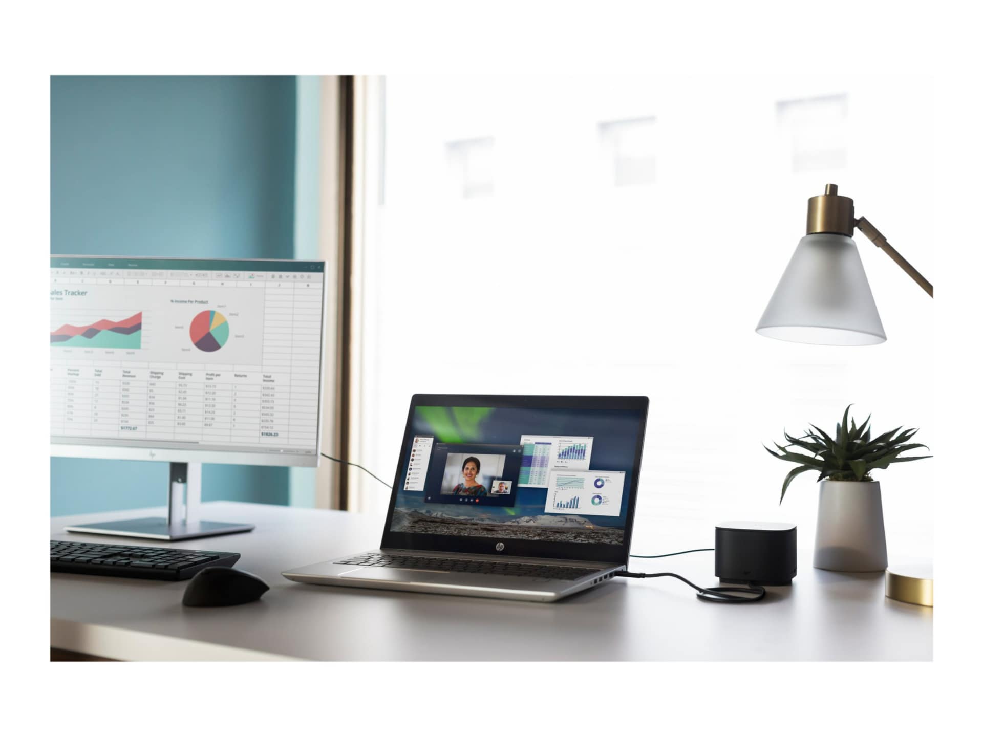 Thumbnail 6 of 8 for HP Thunderbolt Dock G2 with Combo Cable