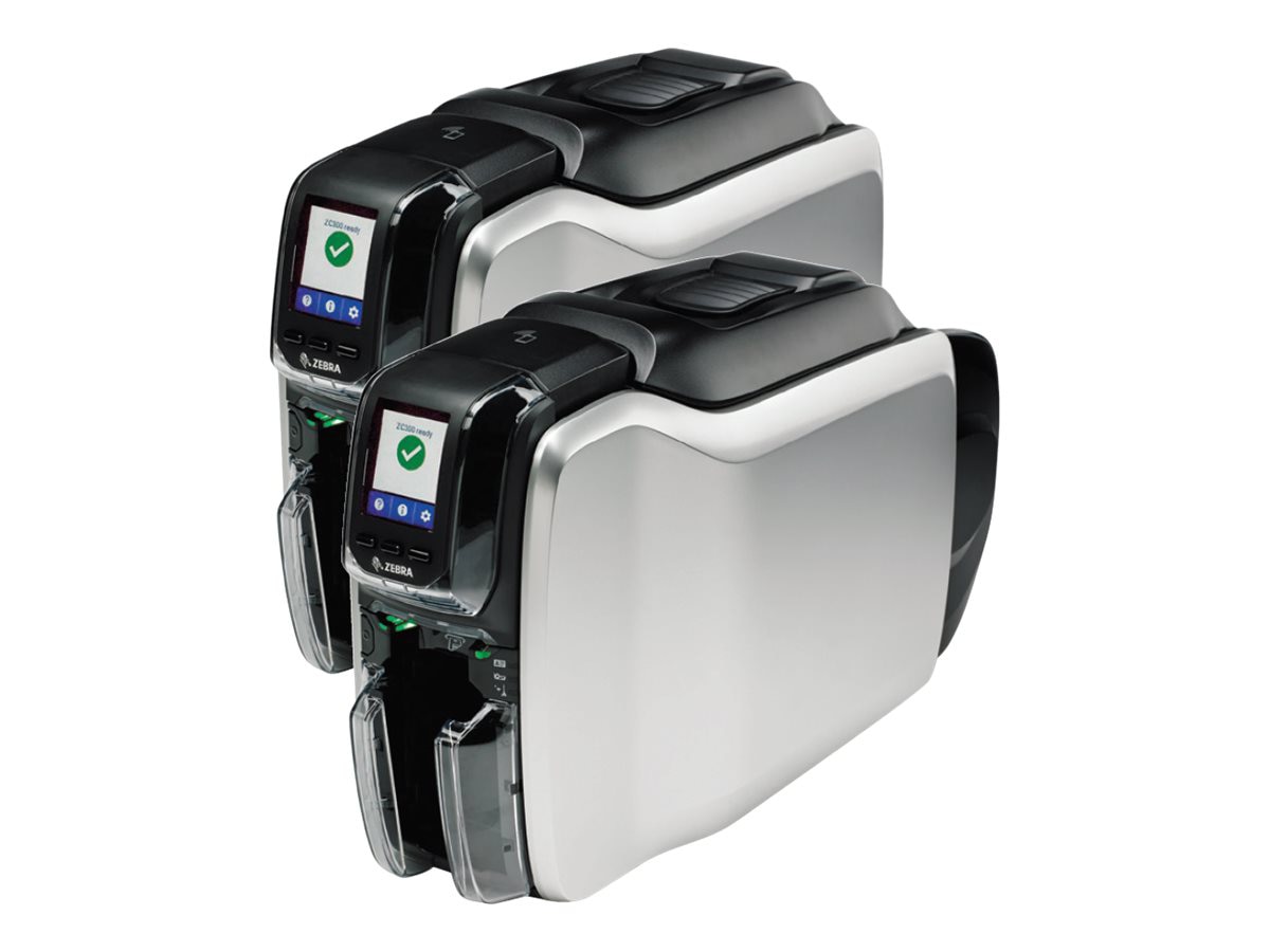 Thumbnail 2 of 6 for Zebra ZC300 - plastic card printer - color - dye sublimation/thermal transfer