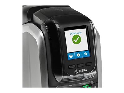 Thumbnail 4 of 6 for Zebra ZC300 - plastic card printer - color - dye sublimation/thermal transfer