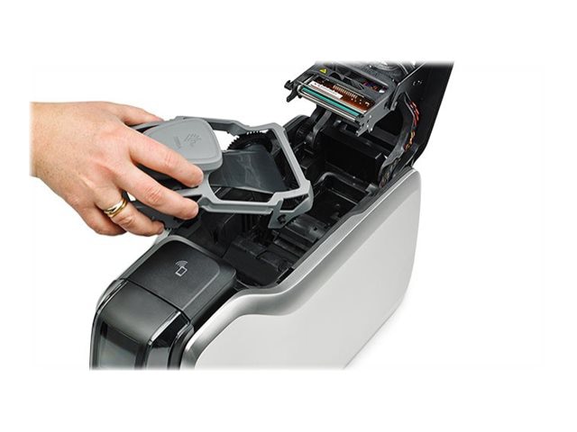 Thumbnail 5 of 6 for Zebra ZC300 - plastic card printer - color - dye sublimation/thermal transfer