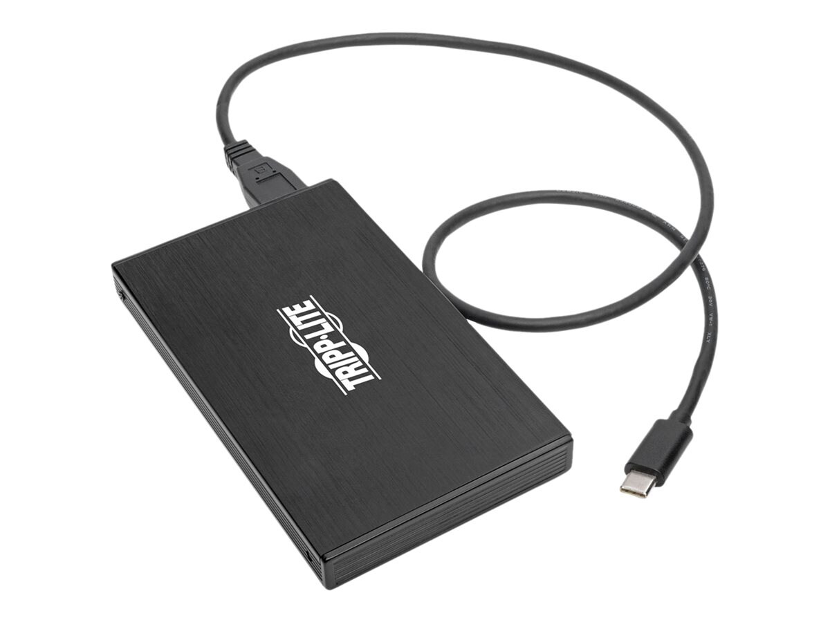Tripp Lite USB 3.1 Gen 2 (10 Gbps) SATA SSD/HDD to USB-C Enclosure Adapter