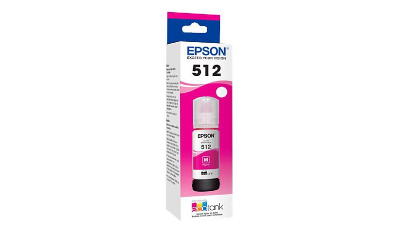 Epson 512 With Sensor - magenta - original - réservoir d'encre
