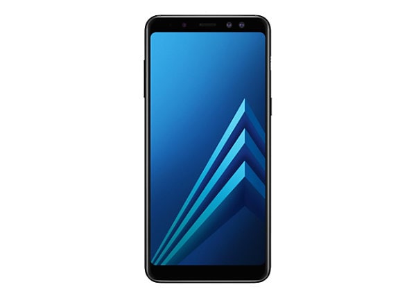 Samsung Galaxy A8 (2018) - black - 4G - 32 GB - GSM - smartphone