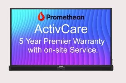 Promethean ActivCare Plus On-Site Support - extended service agreement - 5