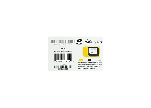 Sprint Bring Your Own Device SIM Activation Kit