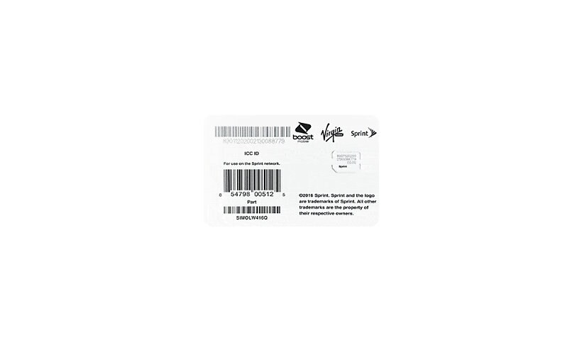 Sprint Bring Your Own Device SIM Activation Kit 2