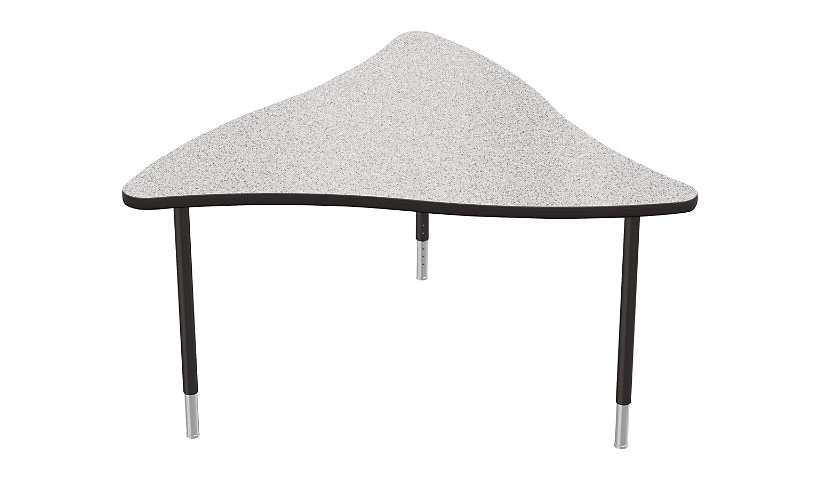 Balt Creator Adjustable Height Triangle Table - Gray