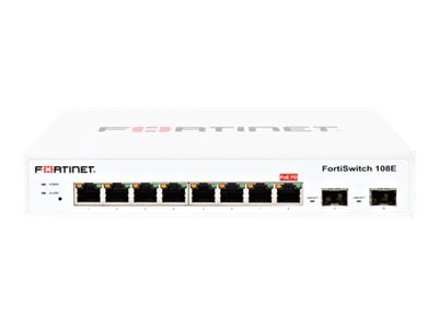 Fortinet FortiSwitch 108E - commutateur - 8 ports - Géré