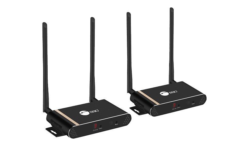 SIIG Dual Antenna Wireless Multi-Channel Expandable HDMI Extender with Loop