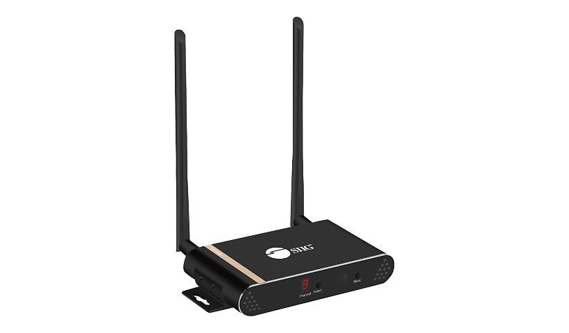 SIIG Dual Antenna Wireless Multi-Channel Expandable HDMI Extender - Transmi