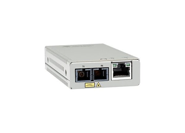 Allied Telesis AT MMC200LX/SC - fiber media converter - 100Mb LAN