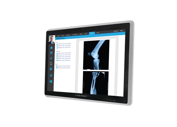 CyberNet 22" Fanless Medical Grade Personal Computer