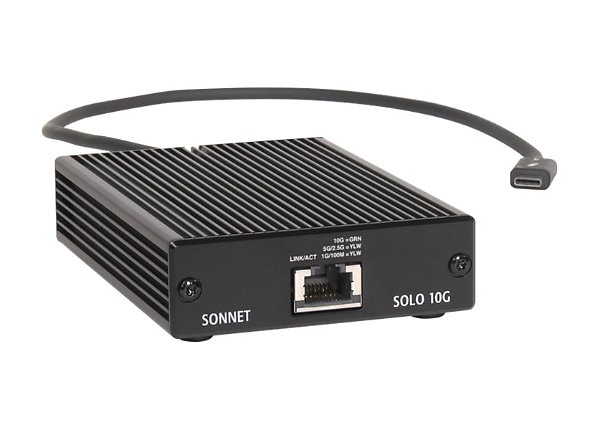 Sonnet Solo10G - Thunderbolt 3 Edition - network adapter - Thunderbolt 3 -  10Gb Ethernet x 1