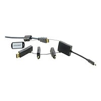 Kramer AD-RING-5 - Kit d'adaptateur vidéo / audio - DisplayPort / HDMI / USB