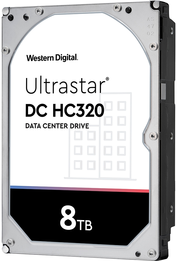 WD Ultrastar DC HC320 HUS728T8TALE6L4 - hard drive - 8 TB - SATA 6Gb/s