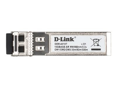 D-Link DEM 431XT - SFP+ transceiver module - 10GbE