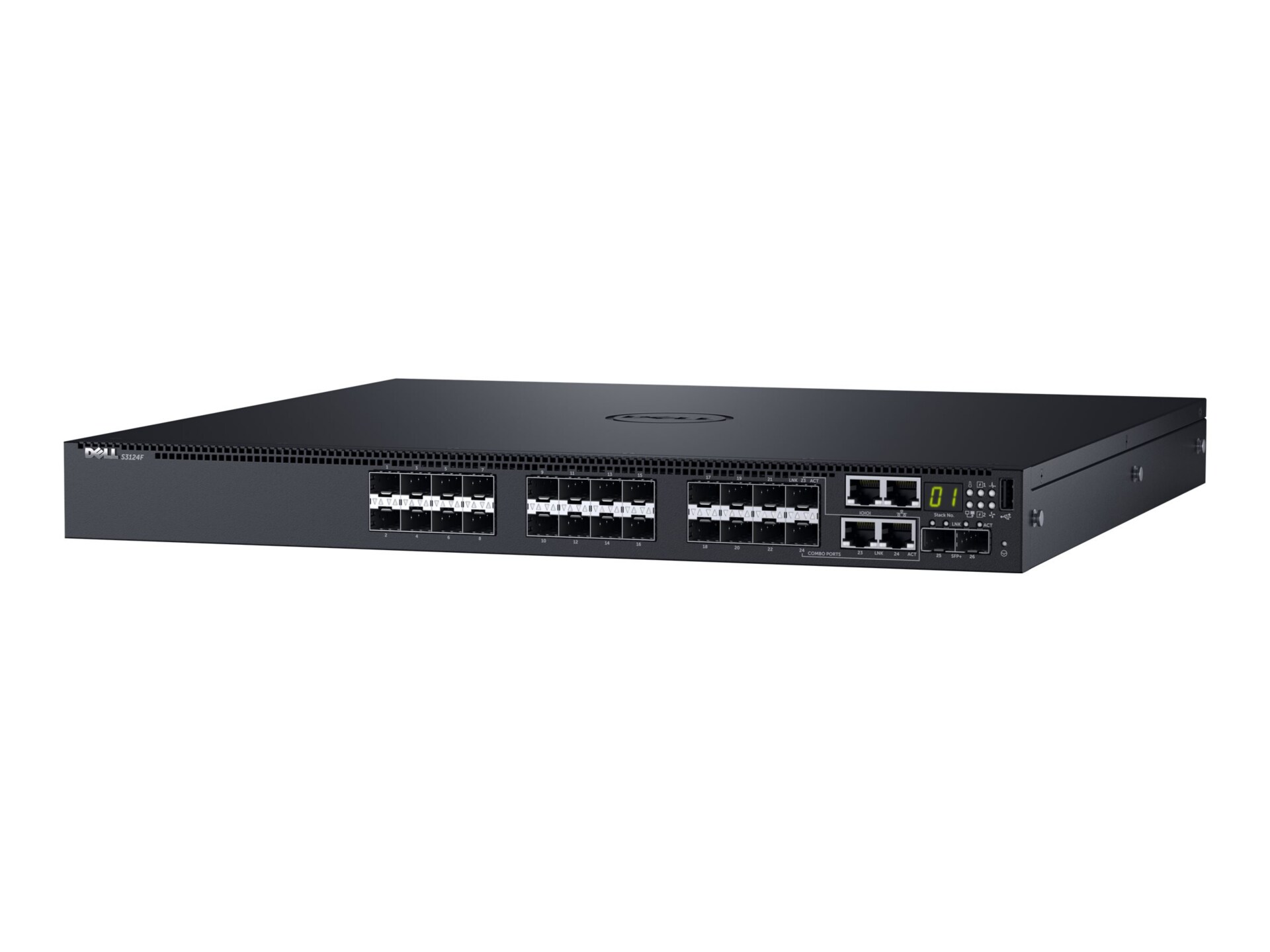 Dell Networking S3124F - switch - 24 ports - managed - rack-mountable