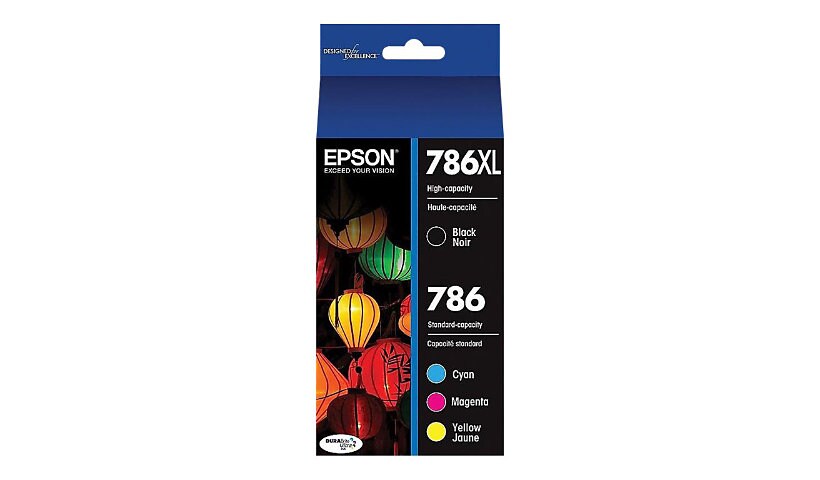 Epson 768XL - 4-pack - black, yellow, cyan, magenta - original - ink cartri