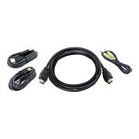 IOGEAR 6ft HDMI, USB KVM Cable Kit with Audio (TAA)