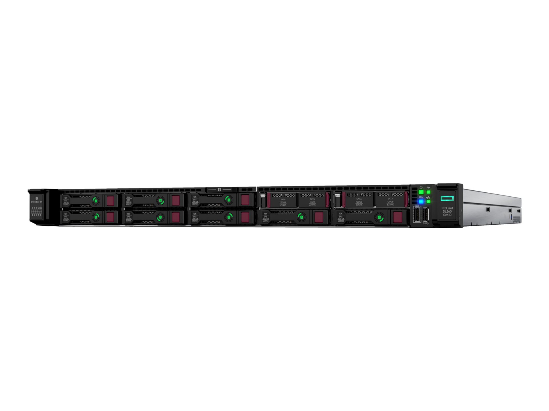 HPE ProLiant DL360 Gen10 Performance - rack-mountable - Xeon Gold 5118 2.3