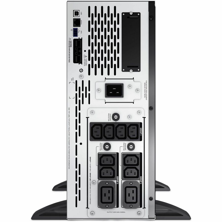 Thumbnail 6 of 9 for APC Smart-UPS X, Line Interactive, 2000VA, Rack/tower convertible 4U, 100V-127V, 6x 5-15R+3x 5-20R+1x L5-20R