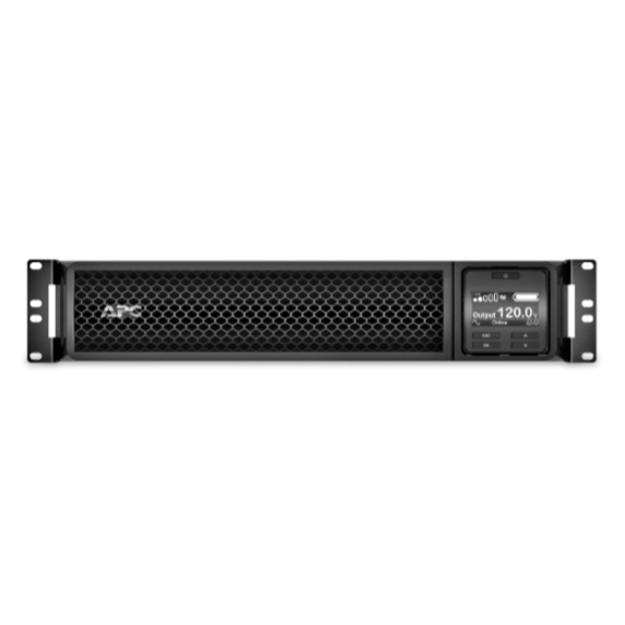 Thumbnail 2 of 6 for APC Smart-UPS On-Line, 2200VA, Rackmount 2U, 120V, 6x 5-20R+1x L5-20R NEMA outlets, SmartSlot, Extended runtime, W/ rail
