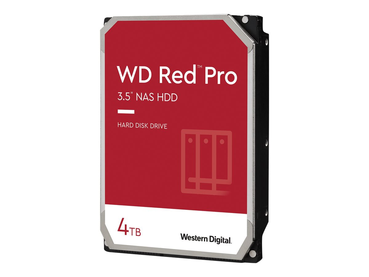 WD Red Pro NAS Hard Drive WD4003FFBX - hard drive - 4 TB - SATA 6Gb/s