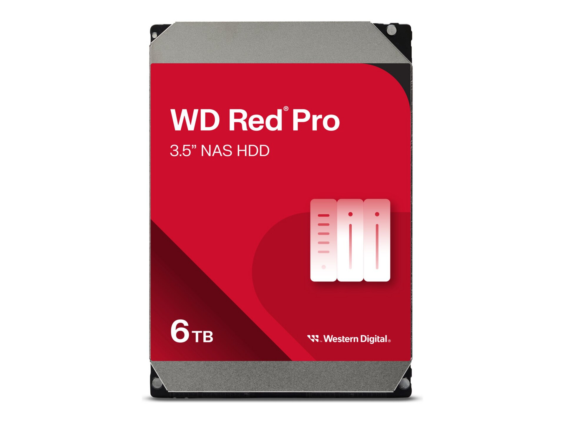 WD Red Pro WD6003FFBX 6 TB Hard Drive - 3.5 Internal - SATA (SATA/600)