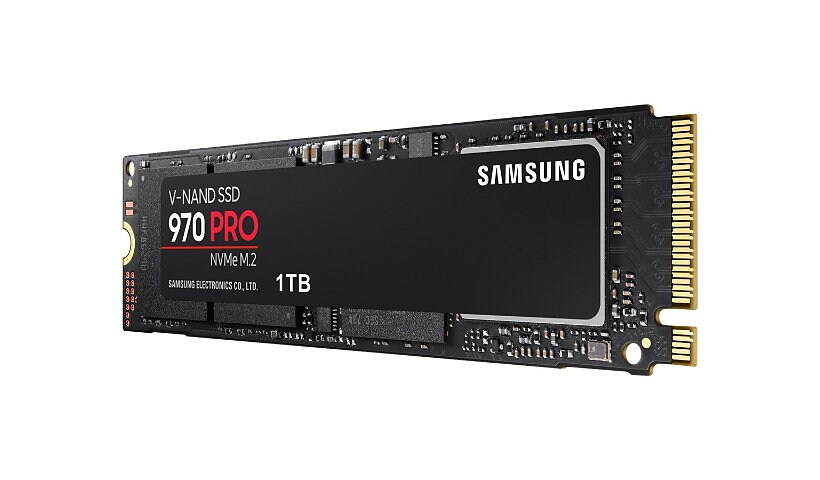 Samsung 970 PRO MZ-V7P1T0BW - SSD - 1 TB - PCIe 3.0 x4 (NVMe)
